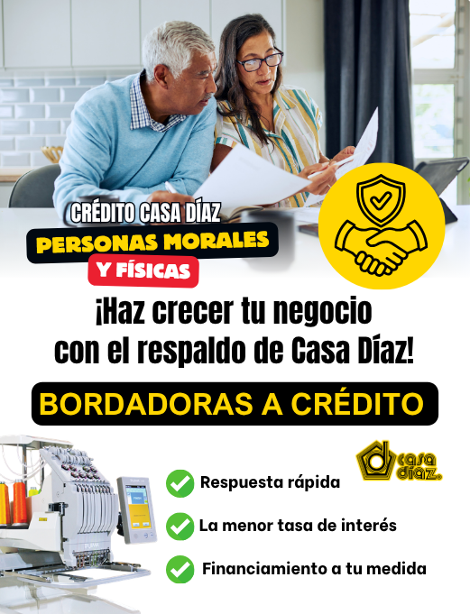 Credito Casa D�az para bordadoras